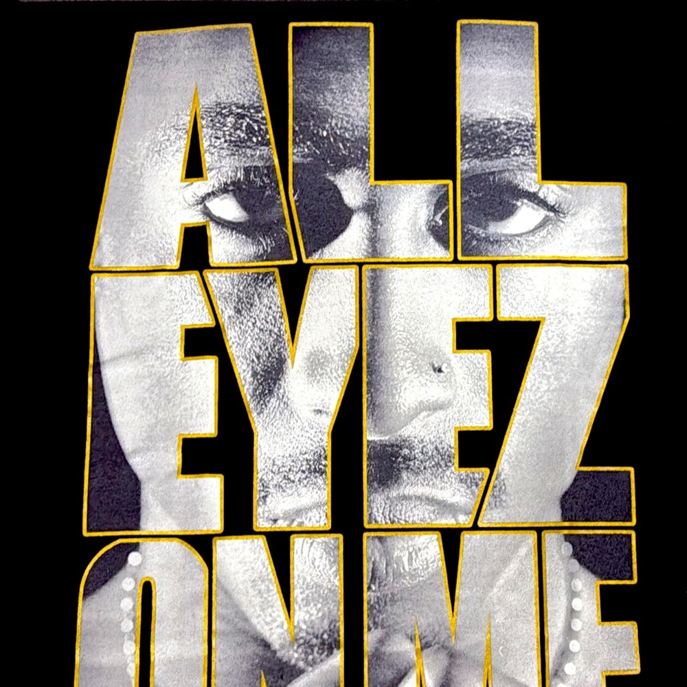 2pac "All Eyez On Me" Graphic T-Shirt - Size Extra Large XL - NWT - Picture 2 of 4